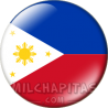 Chapa de Asia: Bandera de Filipinas