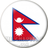 Chapa de Asia: Bandera de Nepal