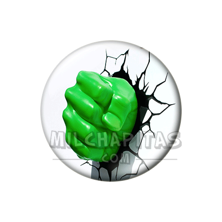 Chapa de Superhéroes: Hulk 02