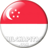 Chapa de Asia: Bandera de Singapur