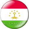 Chapa de Asia: Bandera de Tayikistán