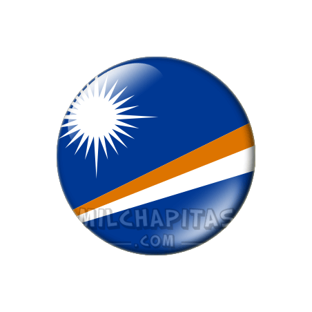 Chapa de Oceanía: Bandera de Islas Marshall