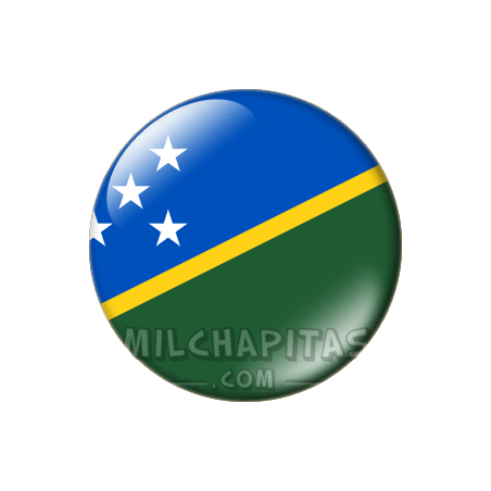 Chapa de Oceanía: Bandera de Islas Salomón