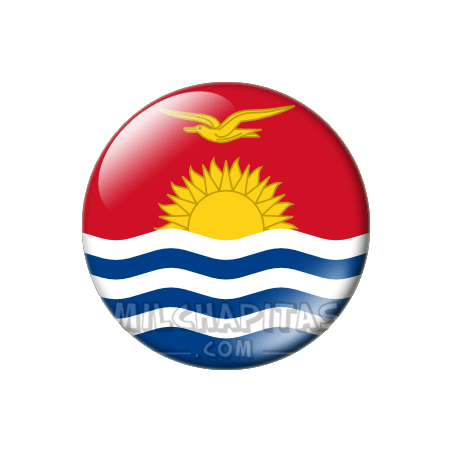 Chapa de Oceanía: Bandera de Kiribati