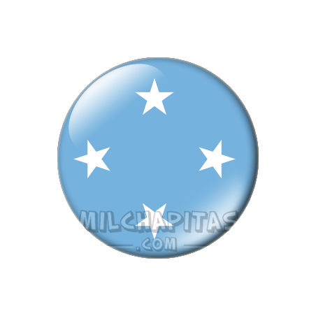 Chapa de Oceanía: Bandera de Micronesia