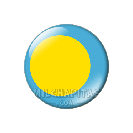 Chapa de Oceanía: Bandera de Palaos