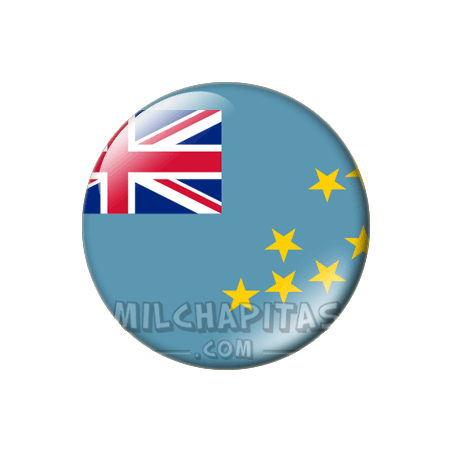 Chapa de Oceanía: Bandera de Tuvalu