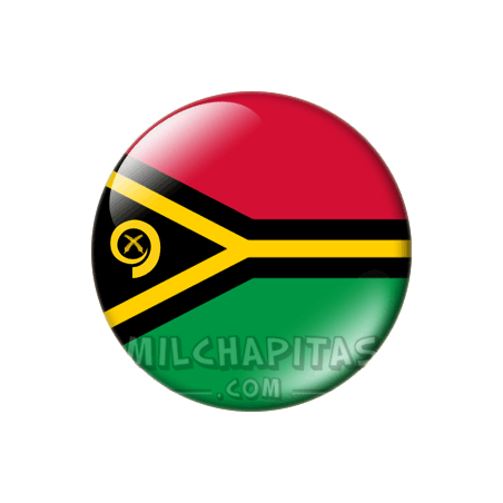 Chapa de Oceanía: Bandera de Vanuatu