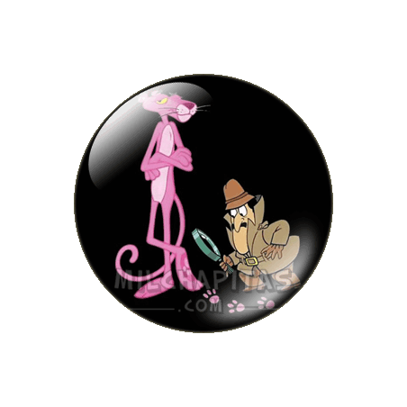 Chapa de La Pantera Rosa: La pantera rosa y el inspector