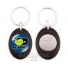 Llavero personalizado con moneda para carro