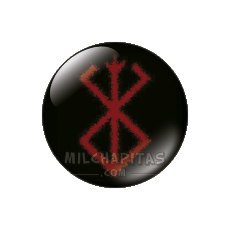 Chapa de Berserk: Marca de los condenados