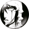 Chapa de Bleach: Ulquiorra B/N