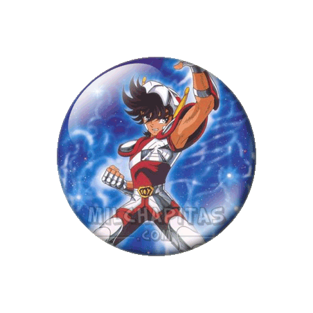 Chapa de Caballeros de Bronce: Seiya de Pegaso