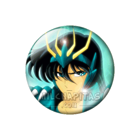Chapa de Caballeros de Bronce: Shiryu armadura reparada
