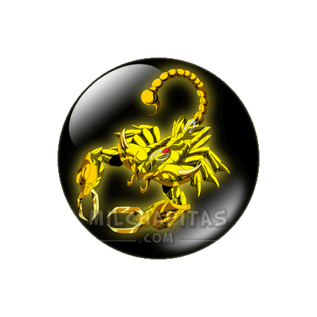 Chapa de Caballeros de Oro: Armadura Escorpio