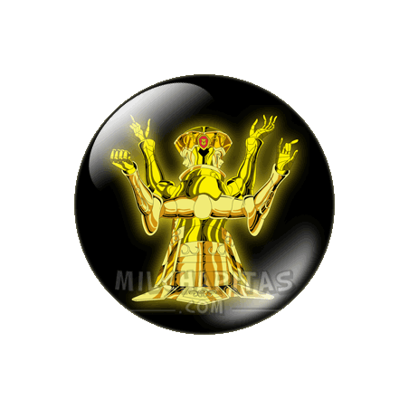 Chapa de Caballeros de Oro: Armadura Géminis