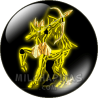 Chapa de Caballeros de Oro: Armadura Sagitario