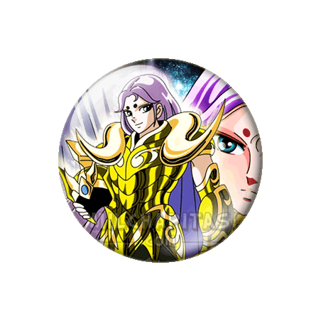 Chapa de Caballeros de Oro: Mu de Aries 2