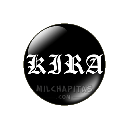 Chapa de Death Note: Kira