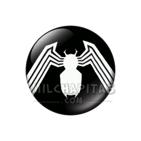 Chapa de Marvel: Logo Venom