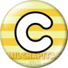 Chapa de Abecedario: Letra C