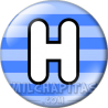Chapa de Abecedario: Letra H