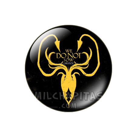 Chapa de Juego de Tronos: Casa Greyjoy