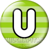 Chapa de Abecedario: Letra U