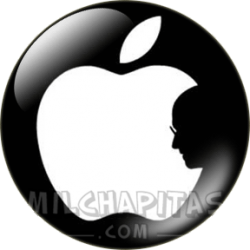 Apple 00 Silueta Jobs