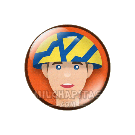 Chapa de Dibujos caritas: Dibujo cara 06