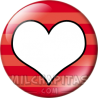 Chapa de Formas y figuras: Forma corazón