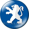 Chapa de Coches: Logo Peugeot