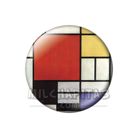 Chapa de Arte: Mondrian
