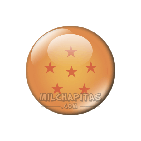 Chapa de Dragon Ball: Bola de seis estrellas (Ryu Shinchuu)