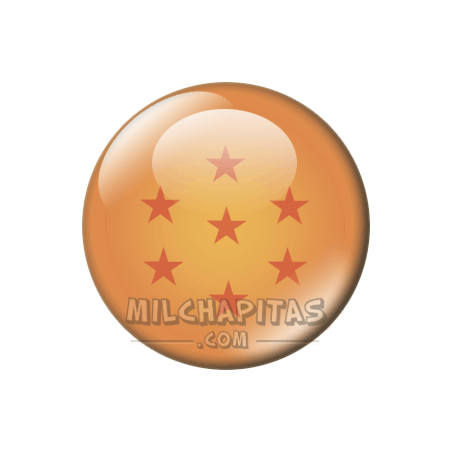 Chapa de Dragon Ball: Bola de siete estrellas (Chii Shinchuu)