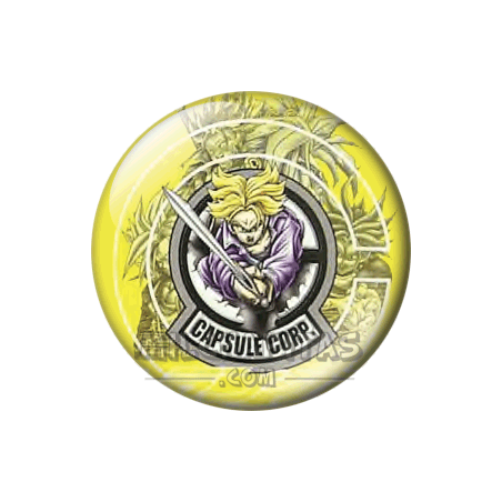 Chapa de Dragon Ball: Capsule Corp. Trunks