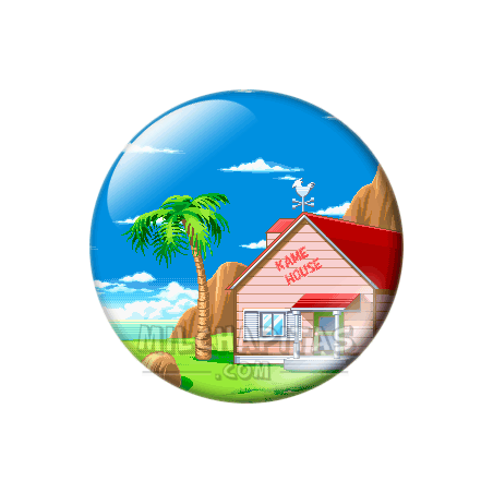 Chapa de Dragon Ball: Kame House