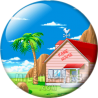 Chapa de Dragon Ball: Kame House