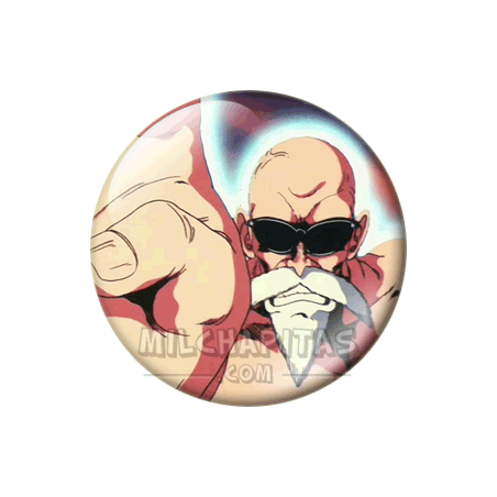 Chapa de Dragon Ball: Mutenroy Kame Hame Ha