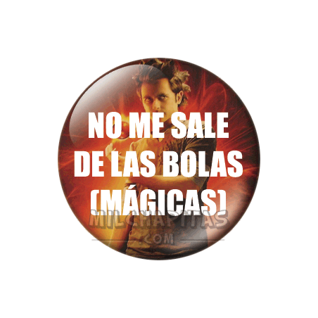 Chapa de Dragon Ball: No me sale de las bolas (mágicas)
