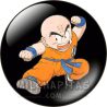 Chapa de Dragon Ball: Patada Krilin