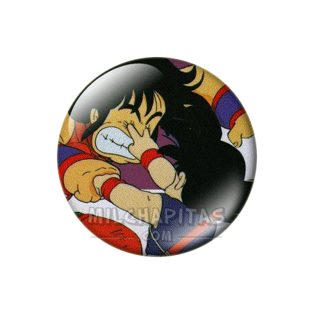 Chapa de Dragon Ball: Piquete de Goku
