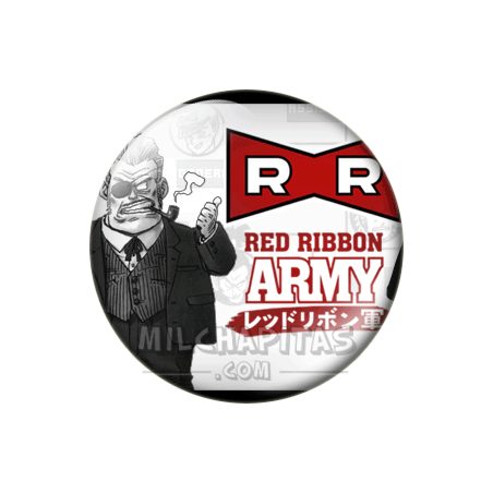 Chapa de Dragon Ball: Red Ribbon Army