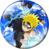 Chapa de Naruto: Naruto vs Sasuke