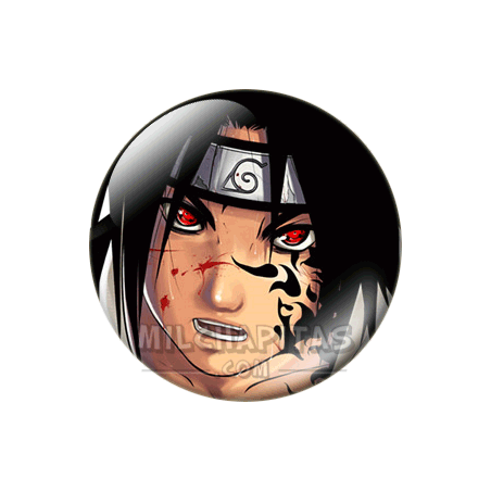 Chapa de Naruto: Sasuke Uchiha