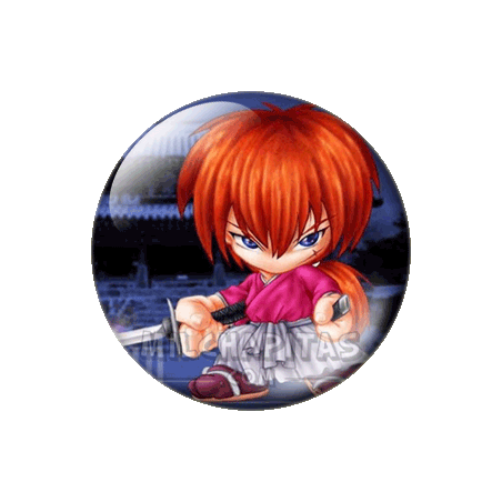Chapa de Rurouni Kenshin: Rurouni Kenshin 08