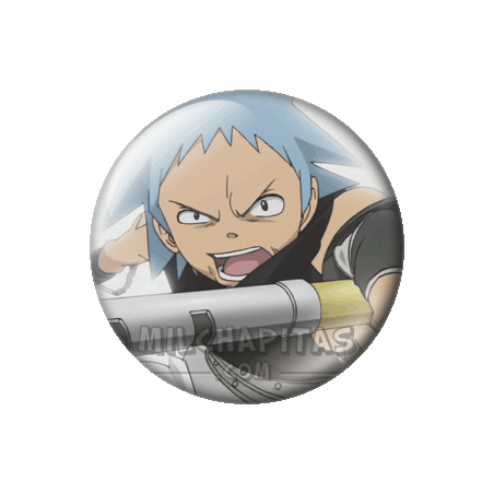 Chapa de Soul Eater: Black Star