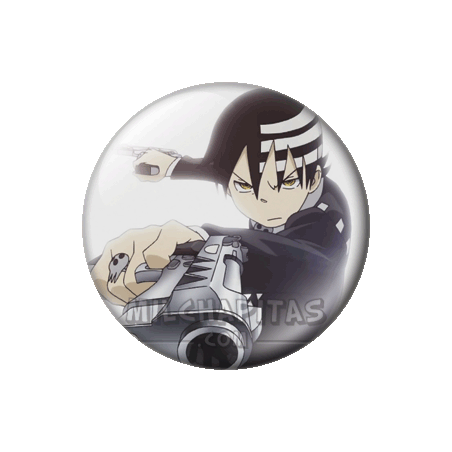 Chapa de Soul Eater: Death the kid