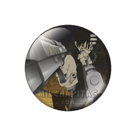 Chapa de Soul Eater: Death the kid 2