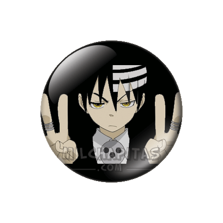 Chapa de Soul Eater: Death the kid 4